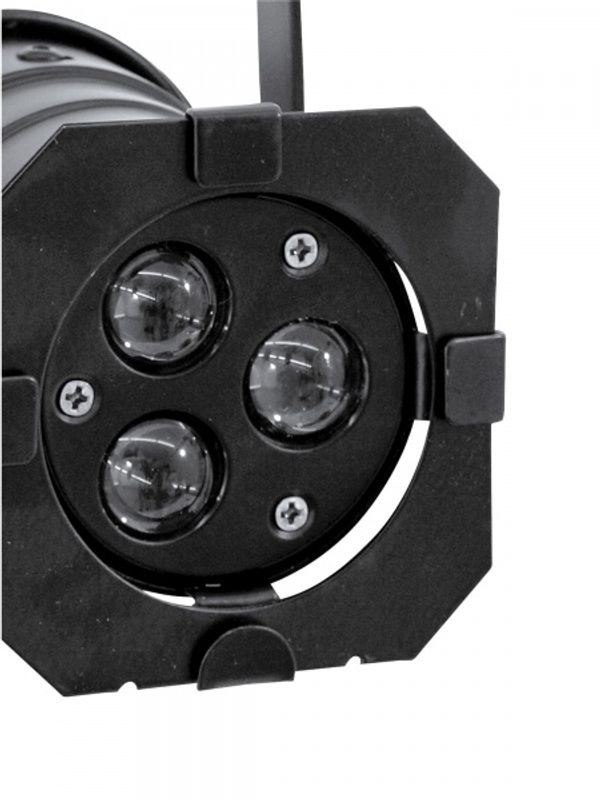 Eurolite Led Par-16 3200K 3x3W Spot Svart