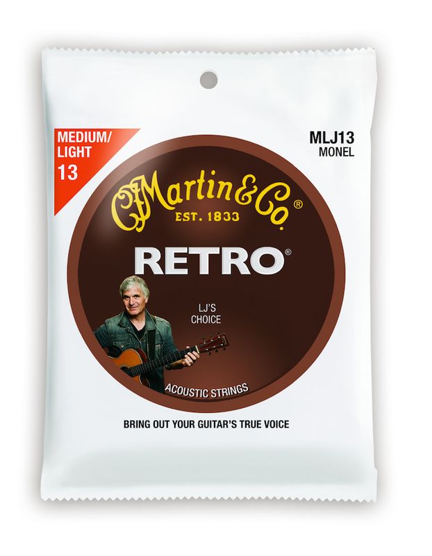 Martin MLJ13 Retro Medium Light Strengesett Ak.Gitar 013-56