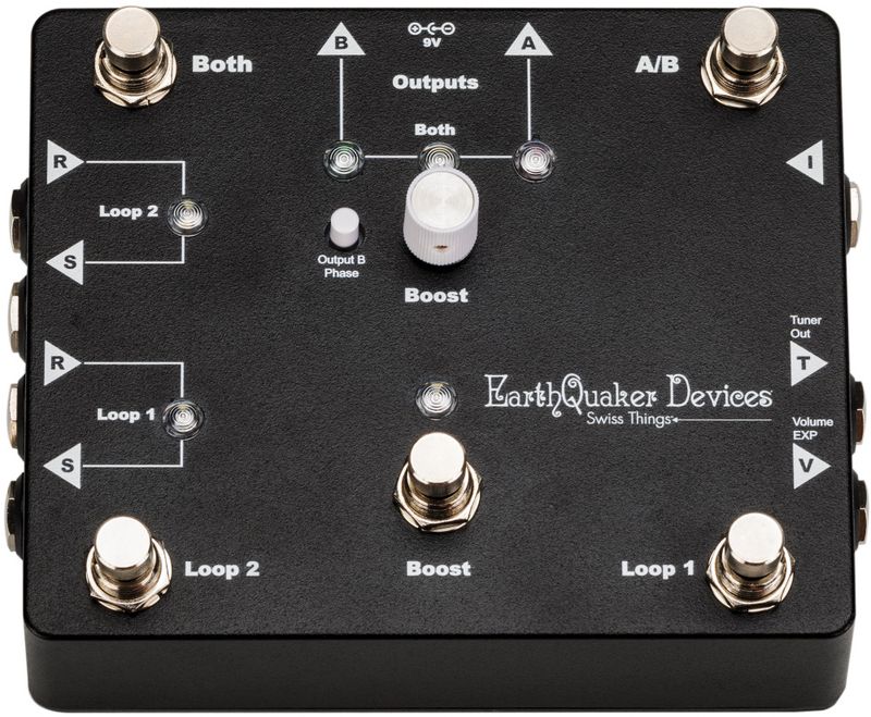 EarthQuaker Devices Swiss Things All-in-one Pedalboard Reconcili