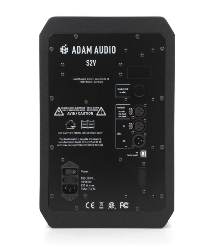Adam Audio S2V Nearfield Monitor 2-veis 7
