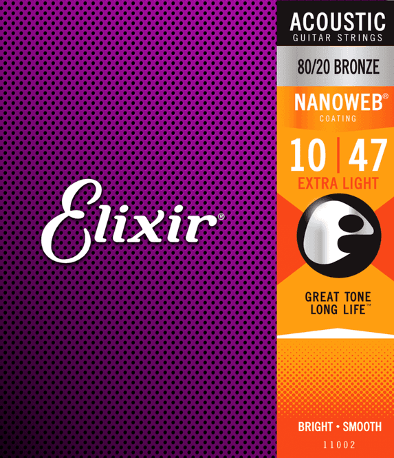 Hovedbilde Elixir 11002 Nanoweb 010-047 ...