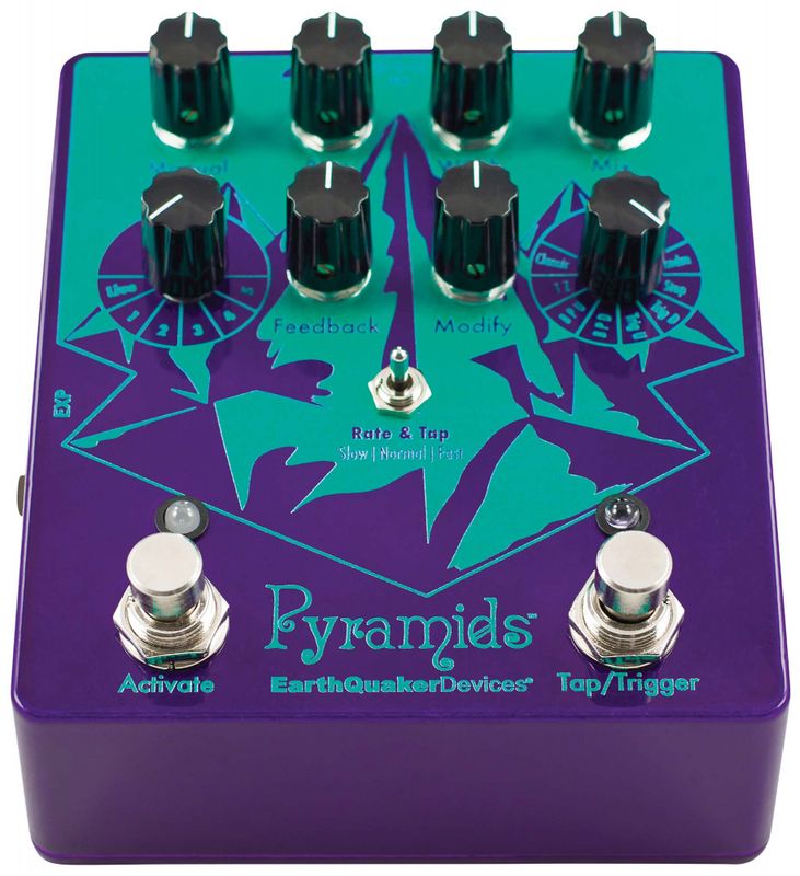 EarthQuaker Devices Pyramids Stereo Flanging Device