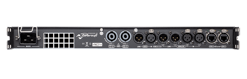 Powersoft T602 DSP+Dante 2x3000W Forsterker