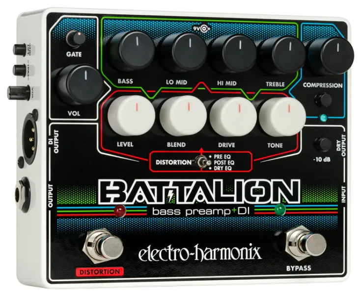 Electro Harmonix Battalion Bass-Preamp Pedal