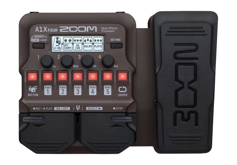 Zoom A1X FOUR Multi-effekt for akustiske instrument
