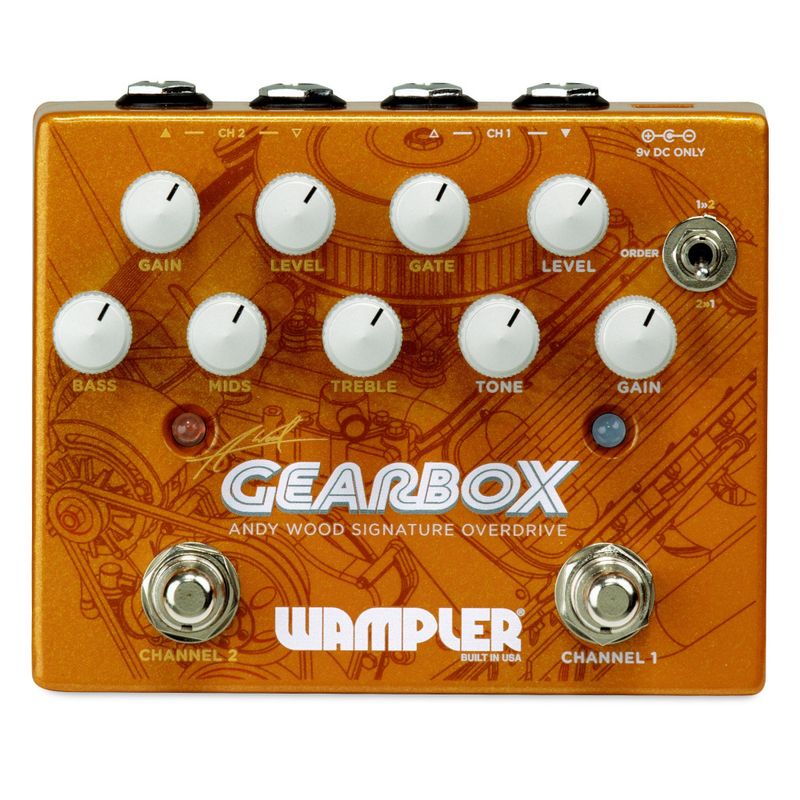 Wampler Gearbox Andy Wood Signature Drive Pedal